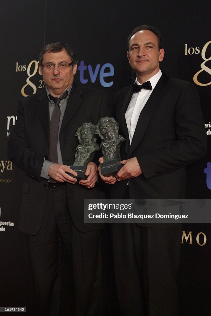 Goya Cinema Awards 2013 - Press Room
