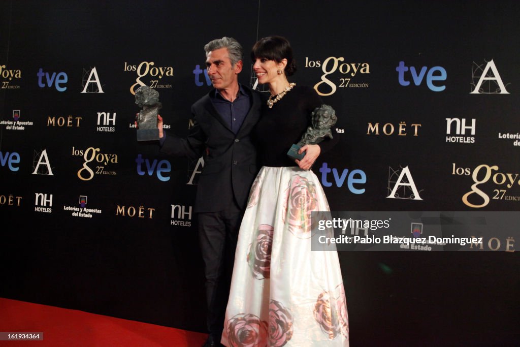 Goya Cinema Awards 2013 - Press Room