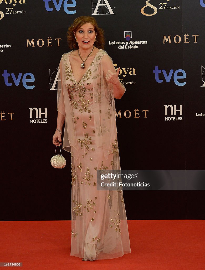 Goya Cinema Awards 2013 - Red Carpet
