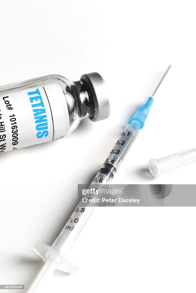 Tetanus Injecton Tetanus Injection High-Res Stock Photo - Getty Images