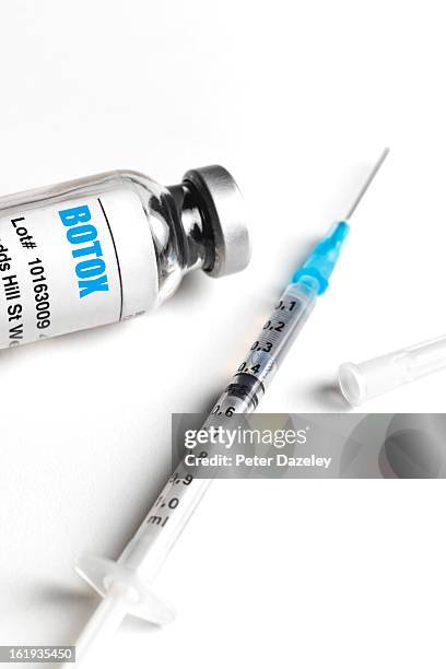 botox injection - botox injections stock pictures, royalty-free photos & images