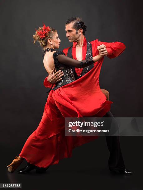 dance of love - tango black stock pictures, royalty-free photos & images