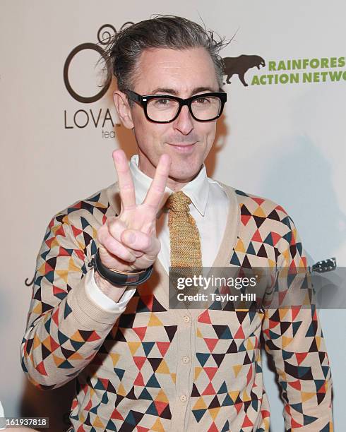Actor Alan Cumming attends The Rainforest Action Network Benefit at The Cutting Room on February 17, 2013 in New York City.