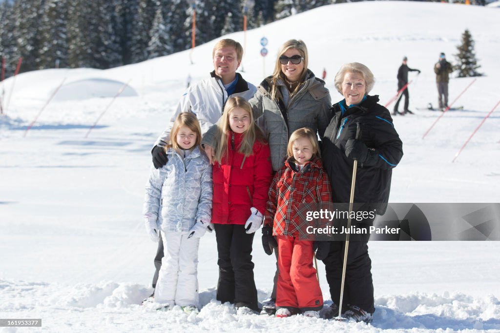 The Dutch Royal Family Attend Their Annual Winter Photocall