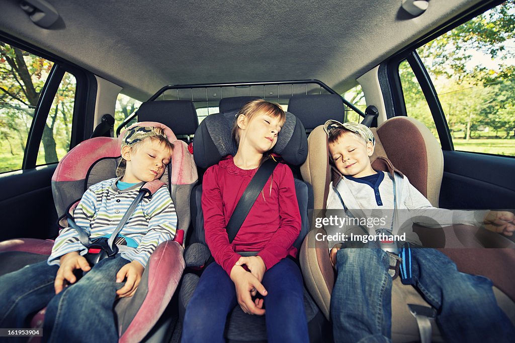 Car travel with kids