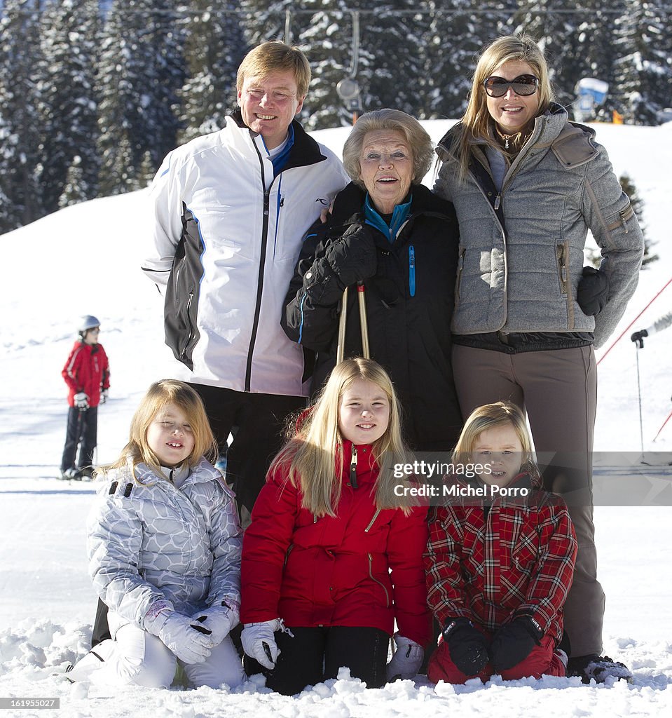 The Dutch Royal Family Attend Their Annual Winter Photocall