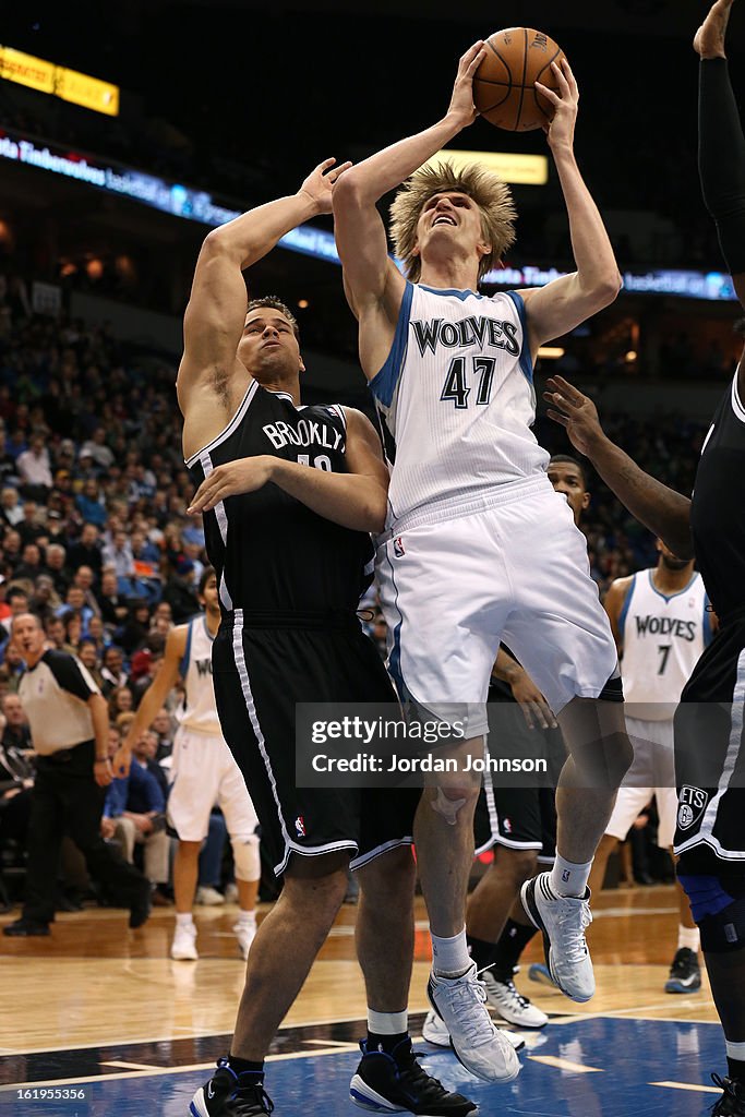 Brooklyn Nets v Minnesota Timberwolves