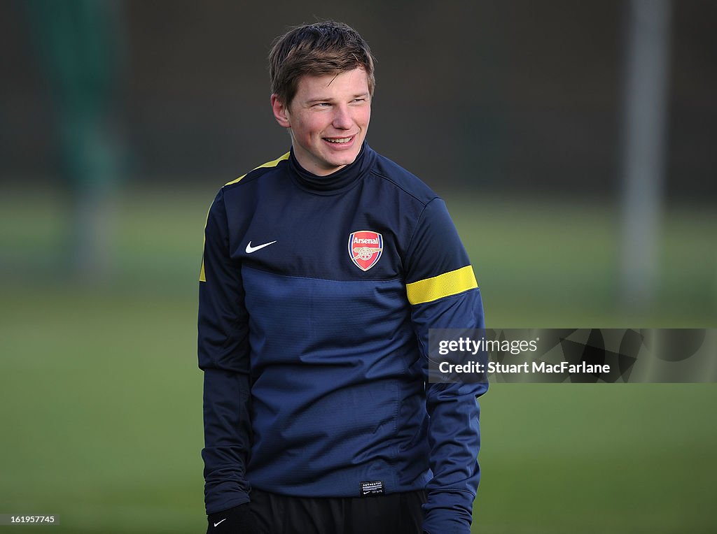 Arsenal Training Session & Press Conference