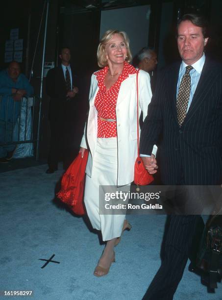 Reporter Pia Lindstrom and husband John Carley attend the Third Annual "Tomorrow is Tonight" Gala to Benefit Project A.L.S. On October 2, 2000 at the...