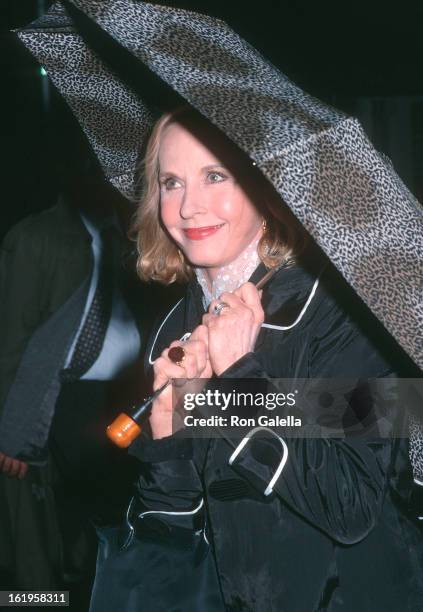 Reporter Pia Lindstrom attends the "Into the Woods" Broadway Musical Opening Night Performance on April 30, 2002 at the Broadhurst Theatre in New...