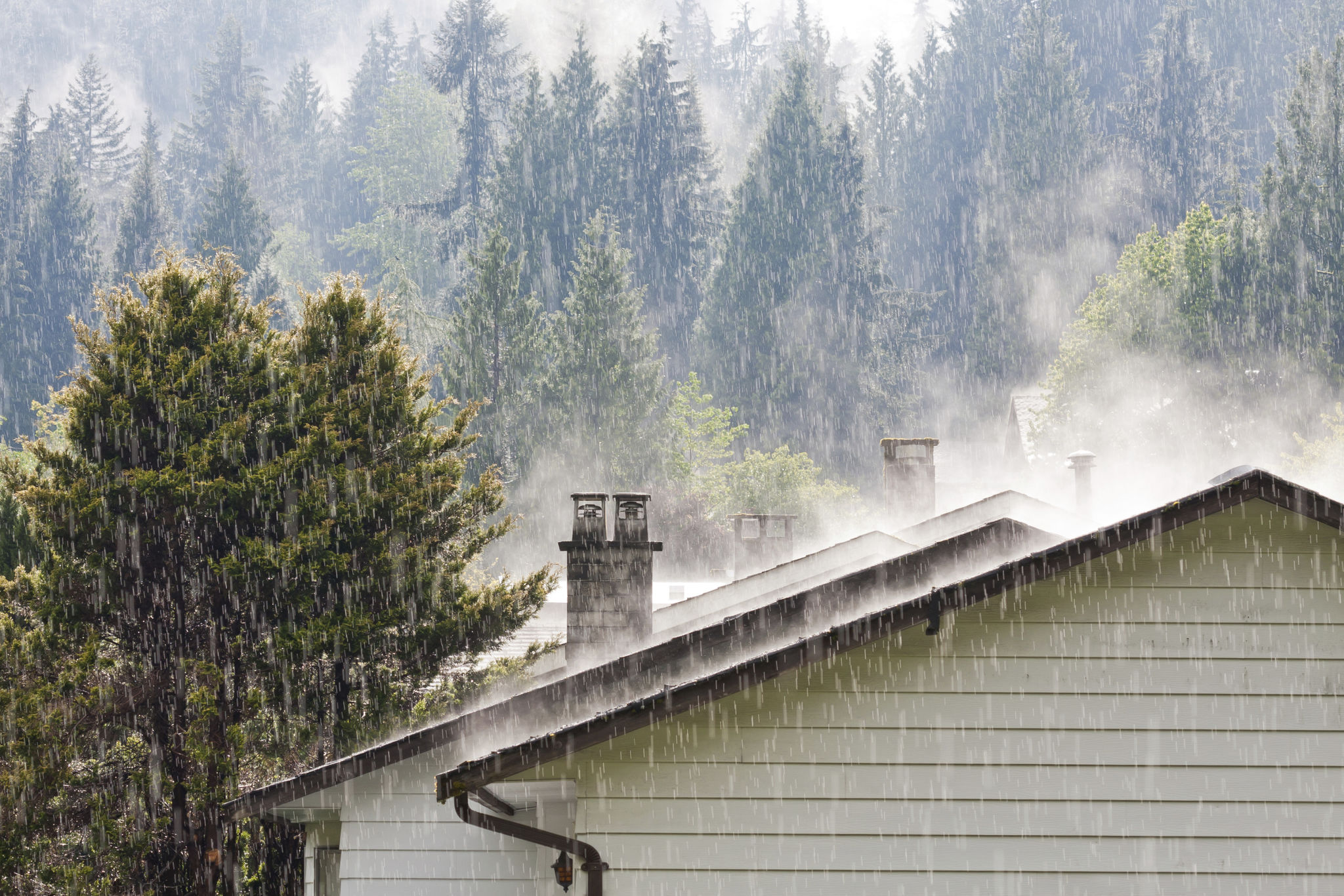 house rain