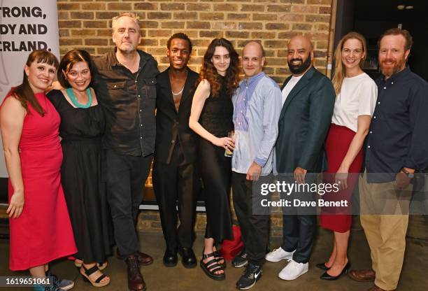 Miriam Wakeling, Sara Houghton, Jeremy Herrin, Micheal Ward, Tanya Reynolds, Jonny Lee Miller, Aaron Neil, Sam Holcroft and Geoffrey Streatfeild...