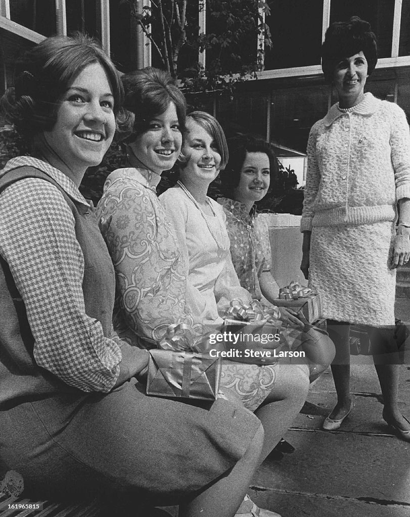 APR 28 1968, MAY 2 1968, MAY 5 1968; Guzofsky, Harold, Mrs; Winners of Denver Area Panhellenic (DAP)