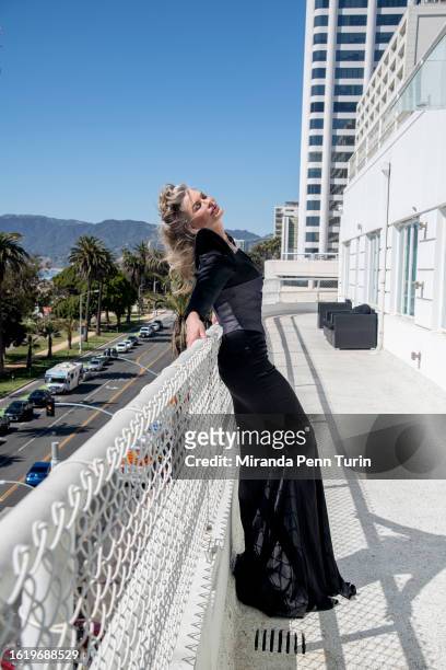 Model/actor Carré Otis is photographed for as if Magazine on December 26, 2019 in Santa Monica, California.