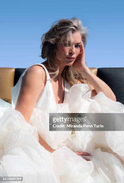 Model/actor Carré Otis is photographed for as if Magazine on December 26, 2019 in Santa Monica, California.