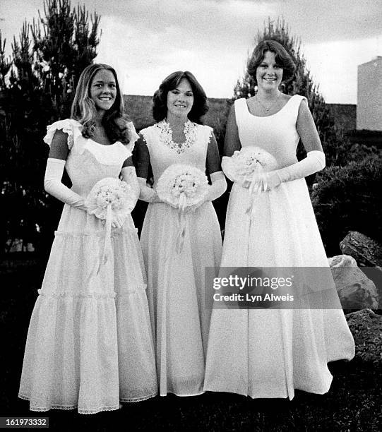 Their-Debut Was Monday; From left: Kimberly A. Leonard, Erin E. Crowley and Kathleen A. Clayton.;