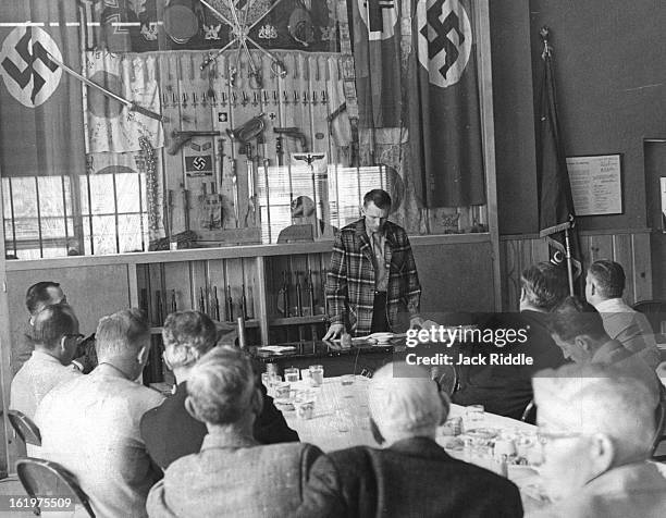 The American legion of Cady gave a John Bircher a hearing in 1961. Do booksellers think their colleagues more susceptible to extremist propaganda?;...