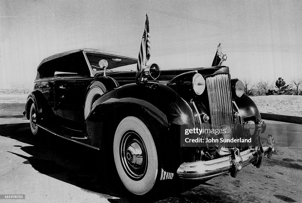 MAY 10 1980; Packard Motor Car Company; President Roosevelt's Car to Highlight Old World Fair; Among