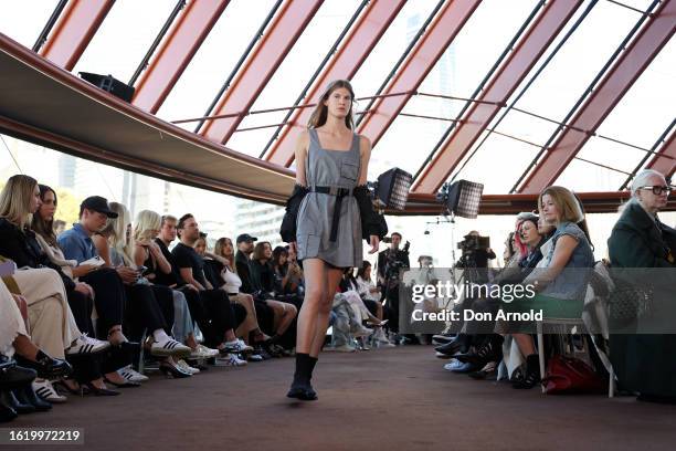 Models showcase designs during the Aje Athletica runway presentation  News Photo - Getty Images