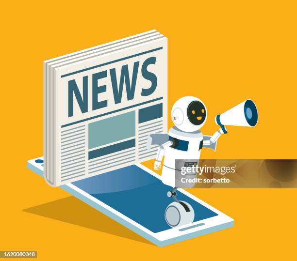 news - online - news stock illustrations