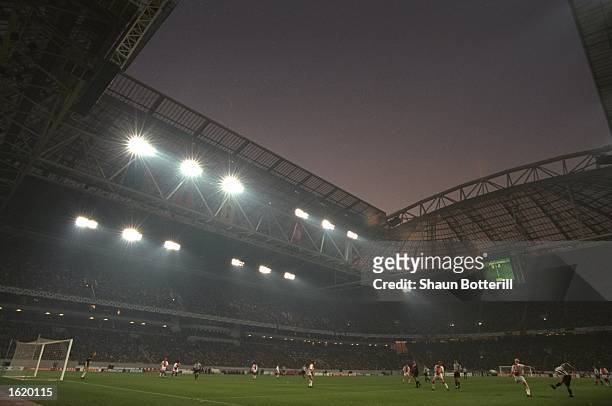 General view of the Champions League Semi-Final first leg between Ajax and Juventus at the Amsterdam Arena in Amsterdam, Holland. Juventus won 2-1. \...