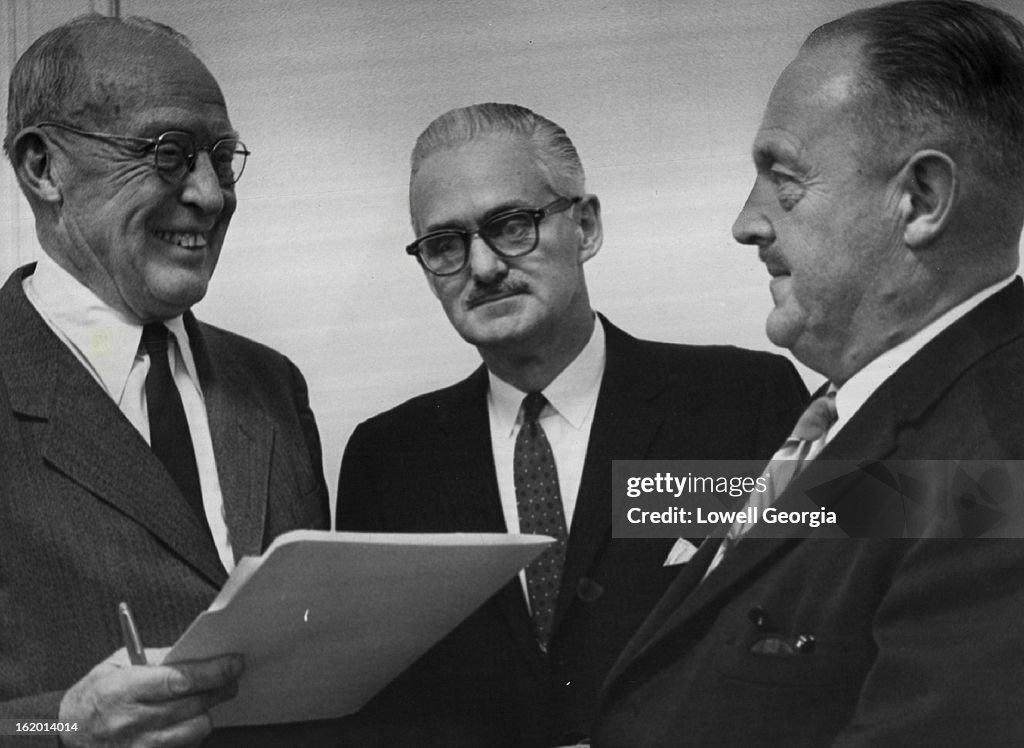 DEC 12 1960, DEC 15 1960; Historians Receive Merit Awards; These three men received awards of merits