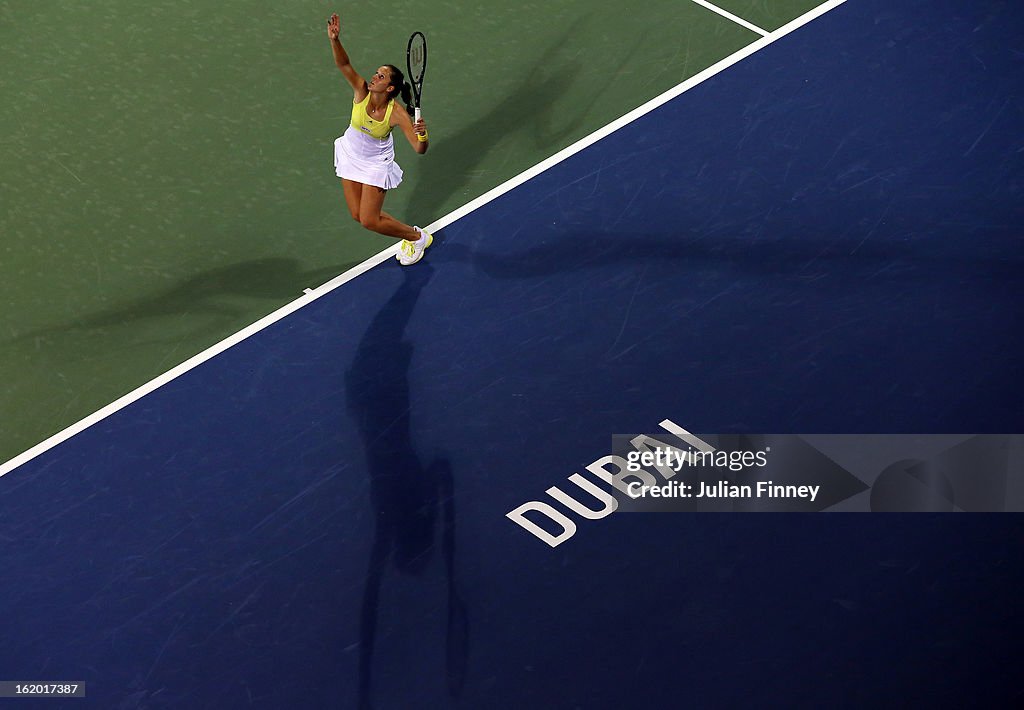 WTA Dubai Duty Free Tennis Championship - Day One