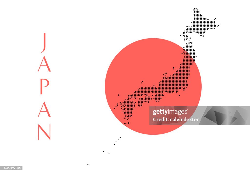 Japan Map Design High-Res Vector Graphic - Getty Images