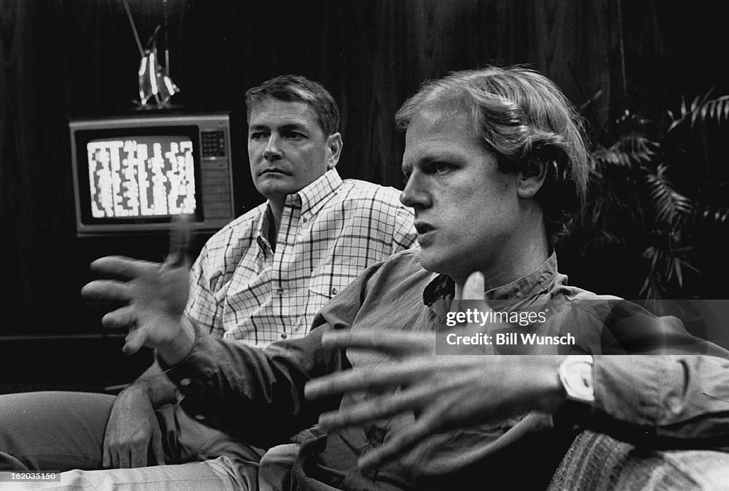 MAY 30 1985, MAY 31 1985, MAY 11 1986, DEC 18 1988, DEC 31 1989; John Malone - Left, Stewart Blair;