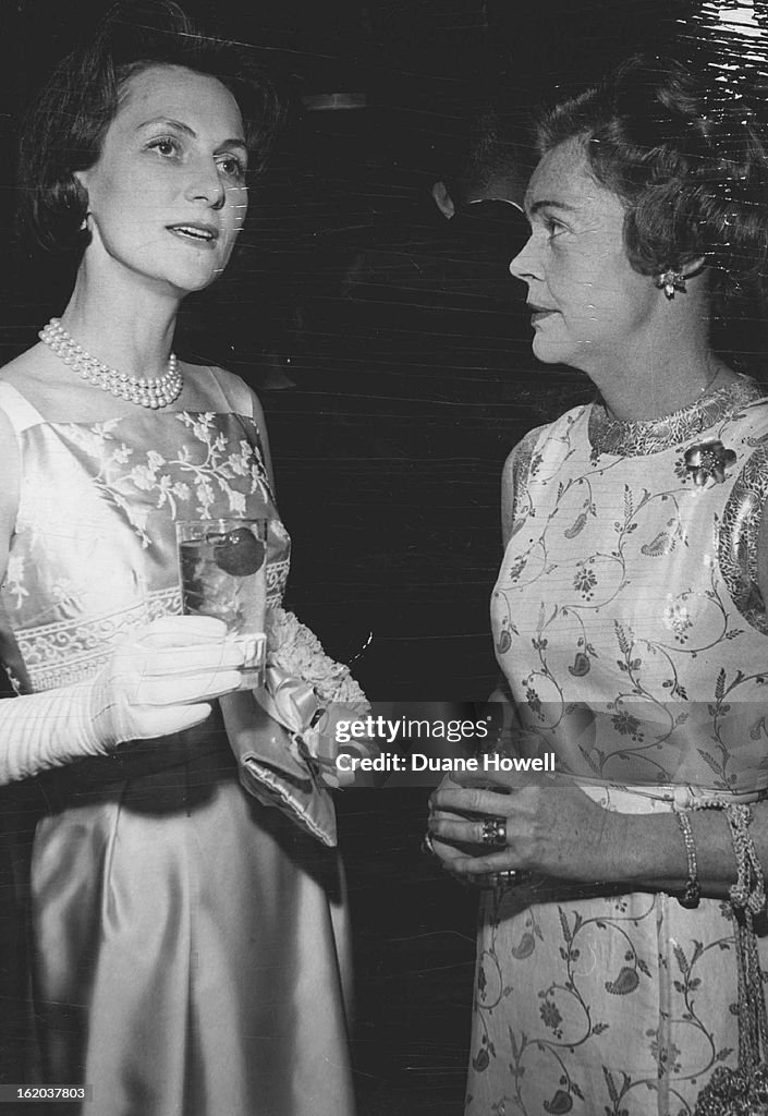 JAN 22 1964, JAN 24 1964; Denverites Greet British Ambassador's Wife ...