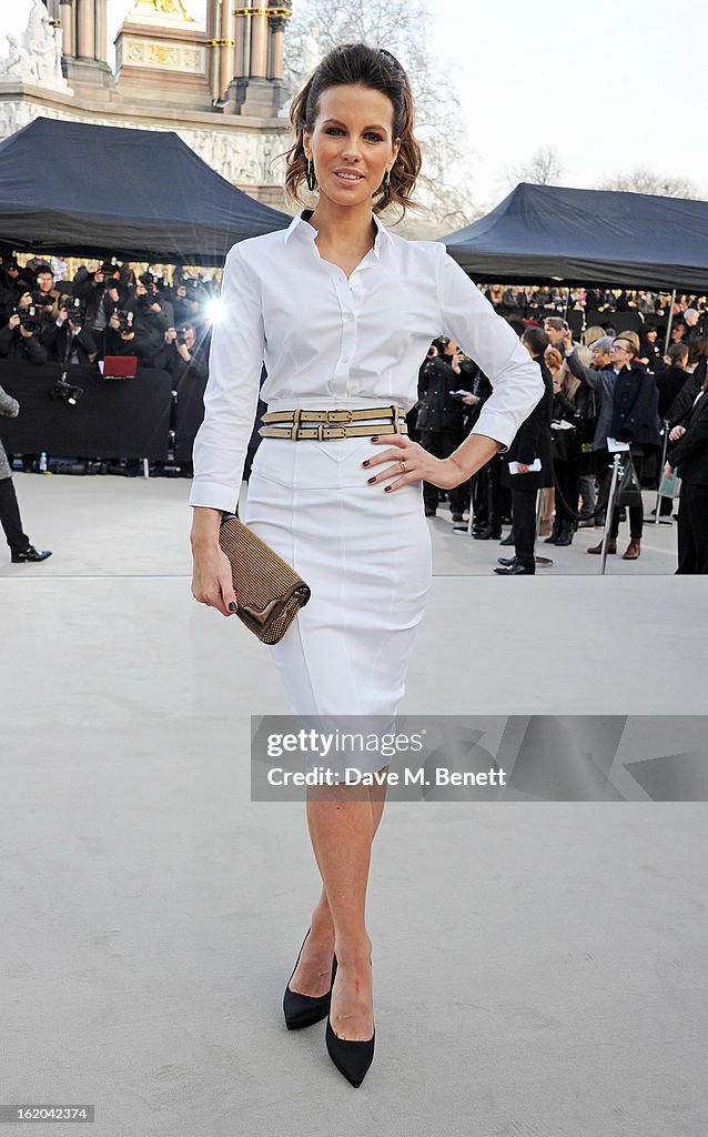 Burberry Prorsum Autumn Winter 2013 Womenswear Show - Arrivals