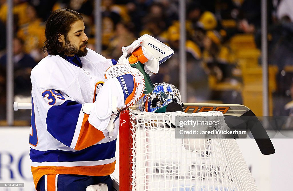 New York Islanders v Boston Bruins