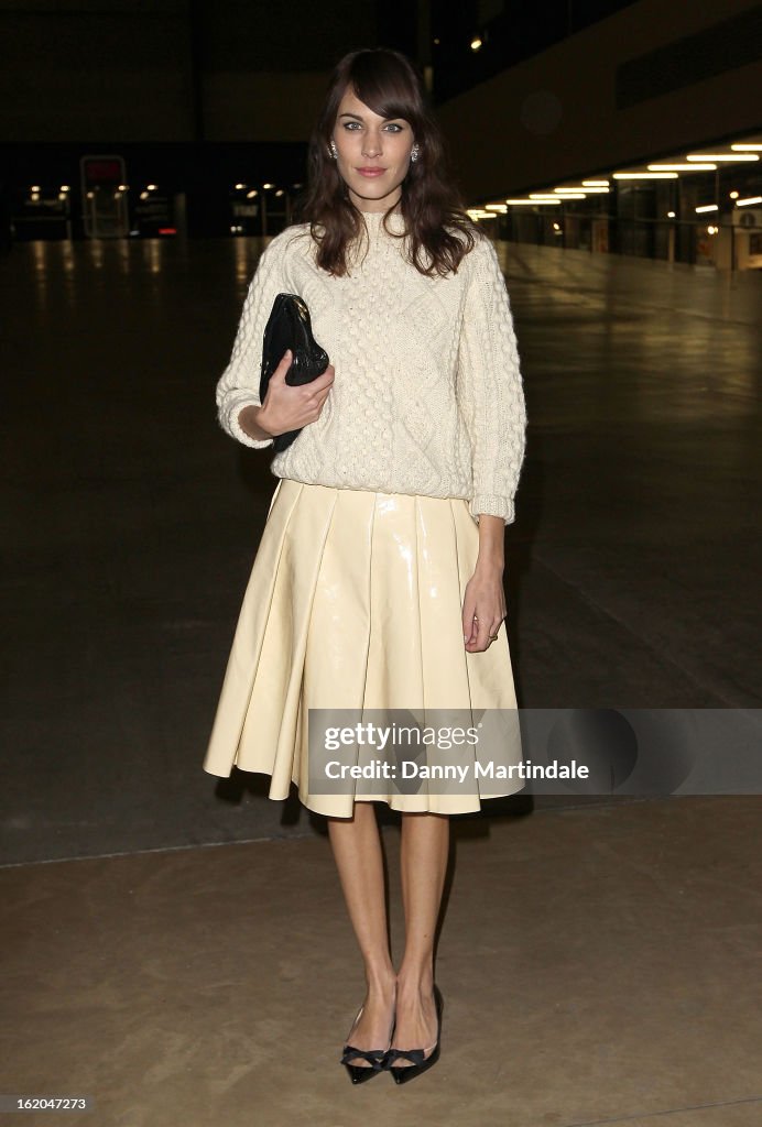 J.W. Anderson - Front Row - LFW F/W 2013