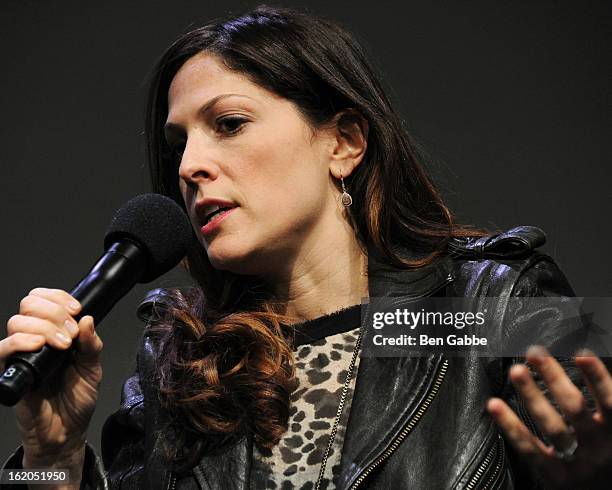 Director Lori Silverbush attends Apple Store Soho Presents: Meet The Filmmakers - "A Place At The Table" at Apple Store Soho on February 18, 2013 in...