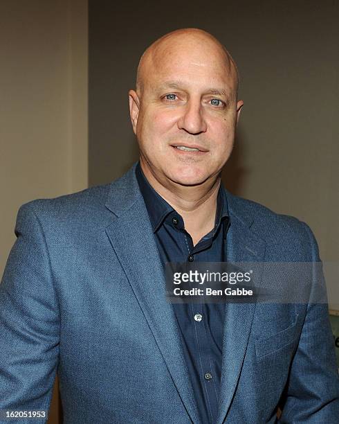 Chef Tom Colicchio attends Apple Store Soho Presents: Meet The Filmmakers - "A Place At The Table" at Apple Store Soho on February 18, 2013 in New...