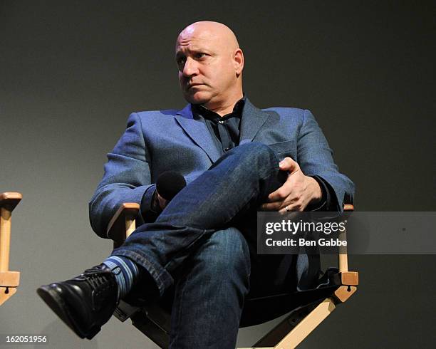 Chef Tom Colicchio attends Apple Store Soho Presents: Meet The Filmmakers - "A Place At The Table" at Apple Store Soho on February 18, 2013 in New...