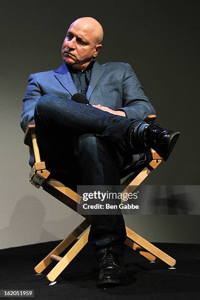 Chef Tom Colicchio attends Apple Store Soho Presents: Meet The Filmmakers - "A Place At The Table" at Apple Store Soho on February 18, 2013 in New...