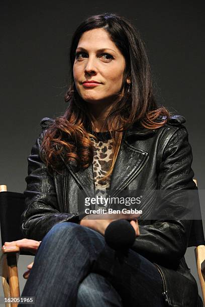 Director Lori Silverbush attends Apple Store Soho Presents: Meet The Filmmakers - "A Place At The Table" at Apple Store Soho on February 18, 2013 in...