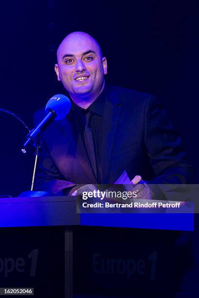 Jerome Commandeur performs during the 3rd edition of the 'Europe 1 fait Bobino' show at Bobino on February 18, 2013 in Paris, France.