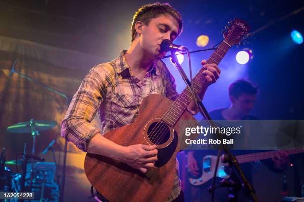 Conor O'Brien from Villagers performs at the Wedgewood Rooms on February 18, 2013 in Portsmouth, England.