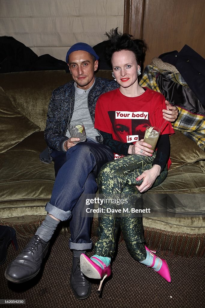 Richard Nicoll And Louise Gray After Party