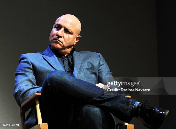 Chef Tom Colicchio attends Apple Store Soho Presents: Meet The Filmmakers - "A Place At The Table" at Apple Store Soho on February 18, 2013 in New...