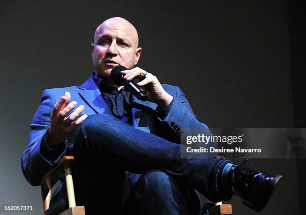 Chef Tom Colicchio attends Apple Store Soho Presents: Meet The Filmmakers - "A Place At The Table" at Apple Store Soho on February 18, 2013 in New...