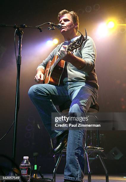 Richie McDonald of band Lonestar performs at Nash Bash at Roseland Ballroom on February 18, 2013 in New York City.