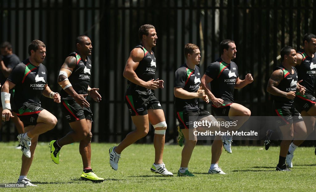 South Sydney Rabbitohs Training Session