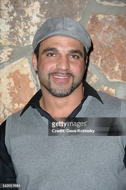 Joe Gorga attends the Milania Professional Hair Care Launch Party at Stone House At Stirling Ridge on February 18, 2013 in Warren, New Jersey.