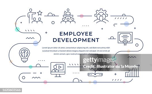 Employee Development Web Banner Design Employee Development Web Banner Design