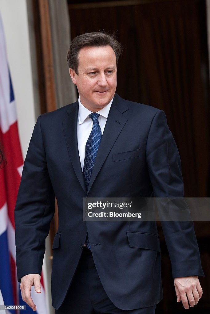 U.K. Prime Minister David Cameron Visits India