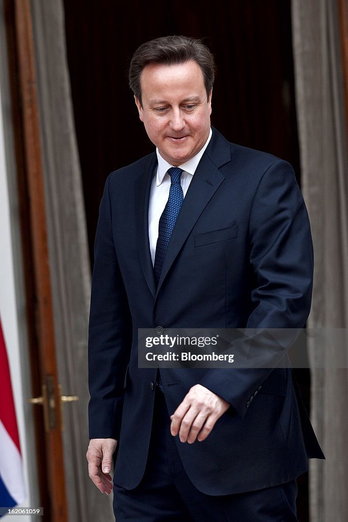 U.K. Prime Minister David Cameron Visits India
