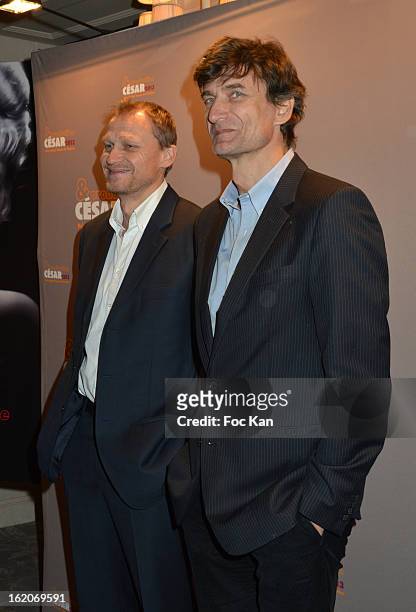 Nicolas Altmayer and Eric Altmayer attend the Producer's Dinner - Cesar Film Awards 2013 at Georges V on February 18, 2013 in Paris, France.